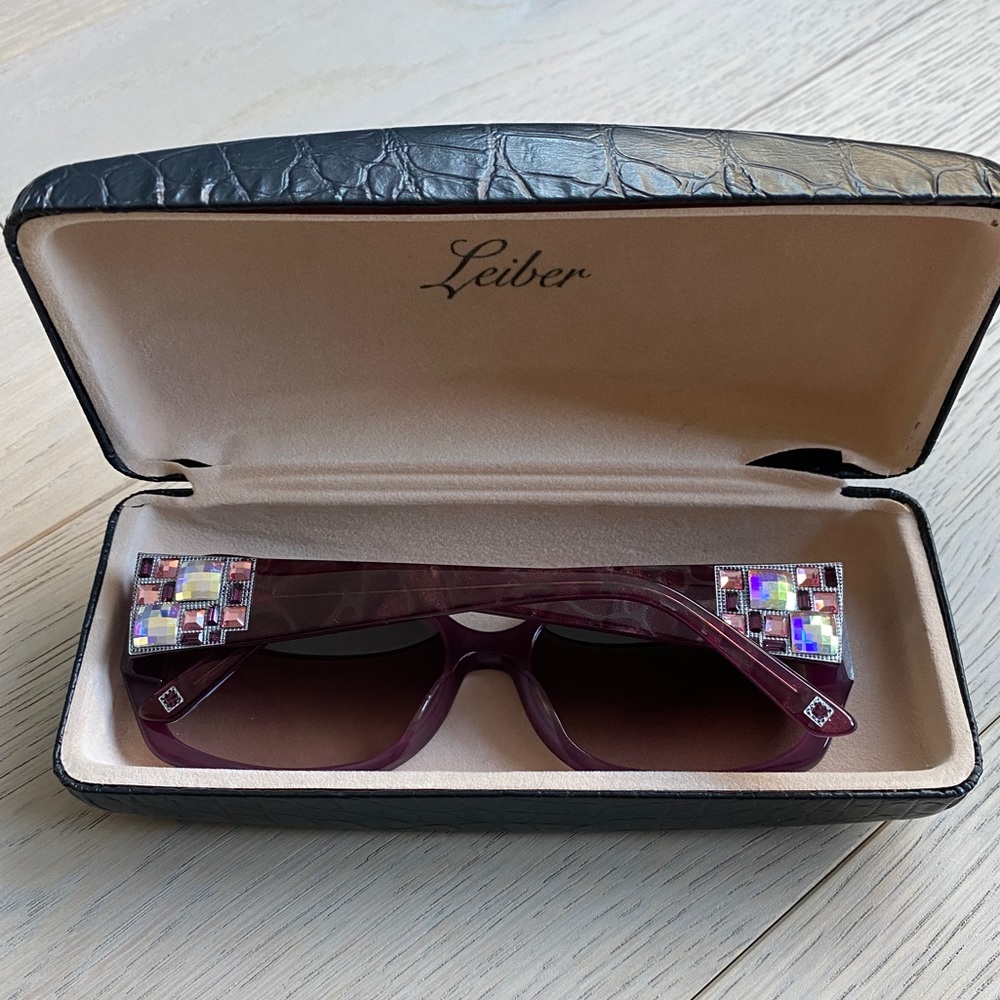 Judith Leiber sunglasses, perfect condition, no scratches